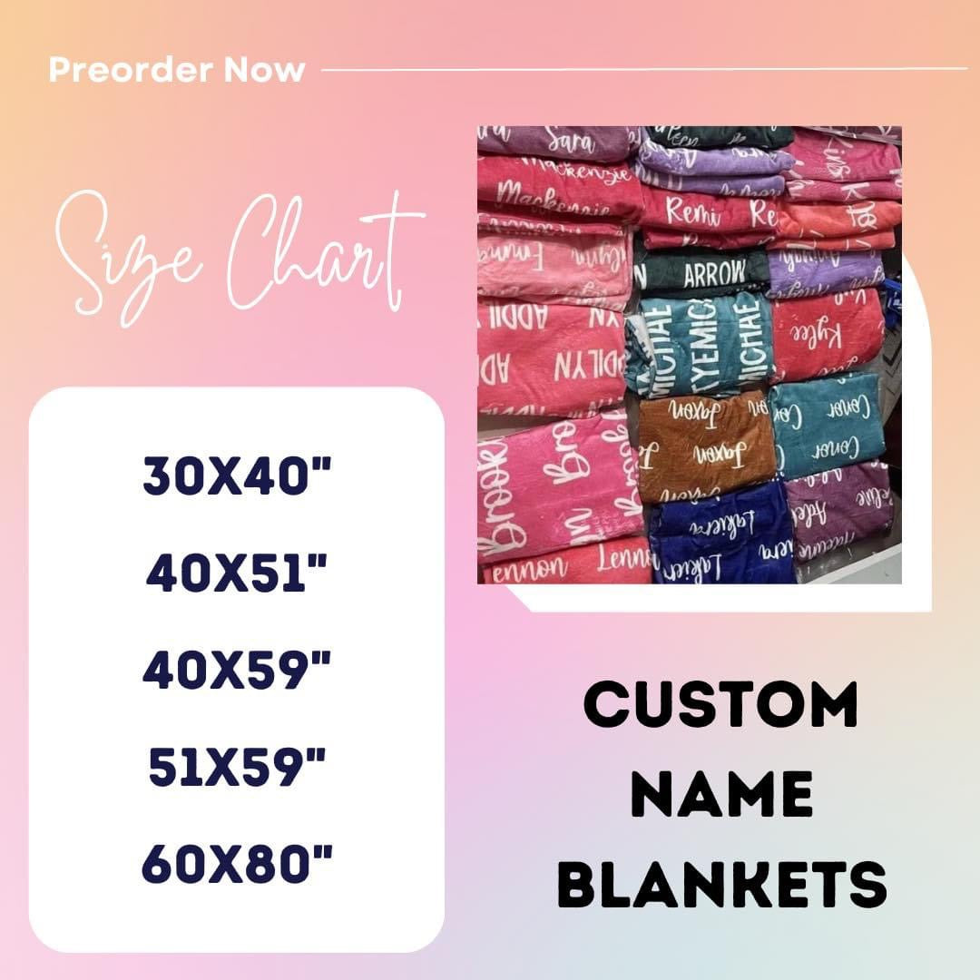Personalized Blankets