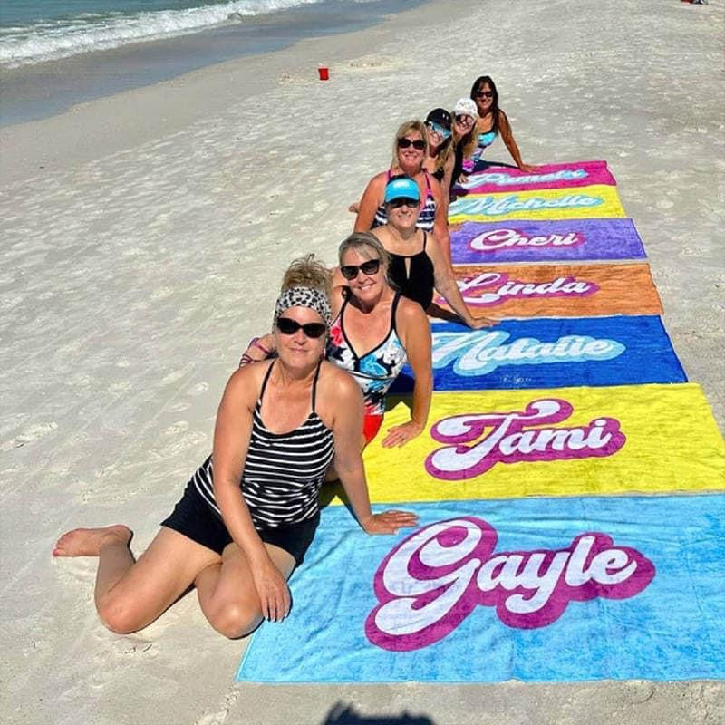 Personalized Beach Towels
