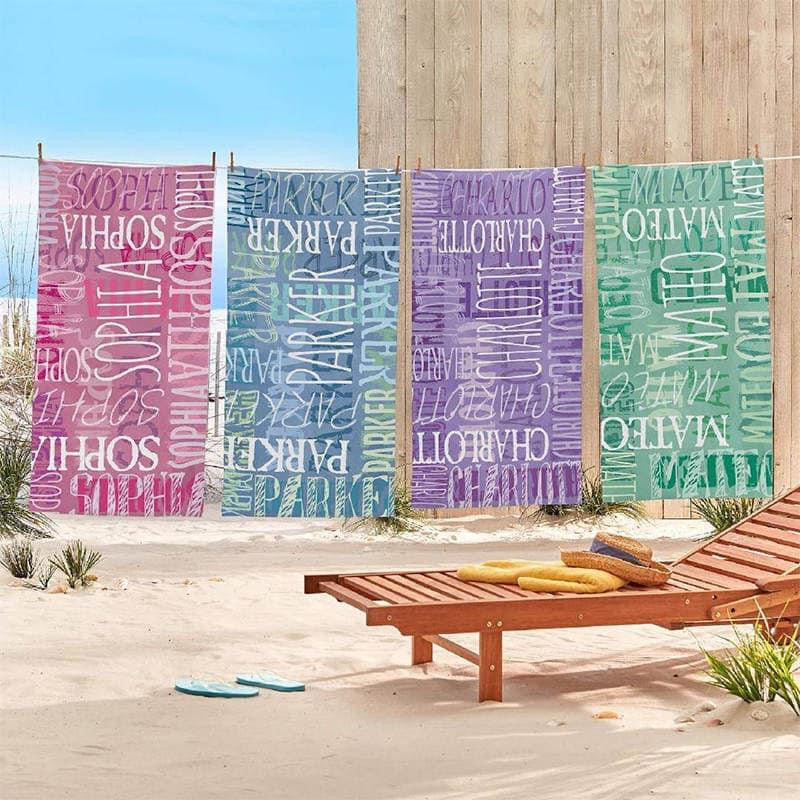 Personalized Beach Towels
