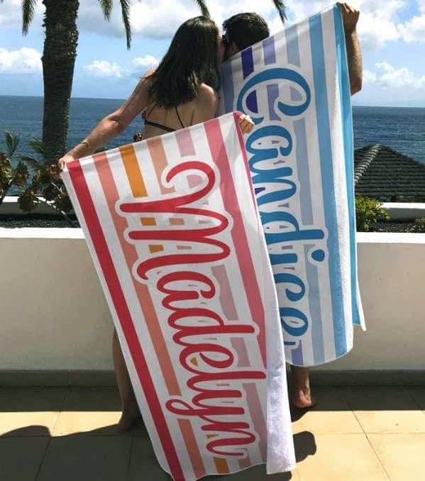Personalized Beach Towels