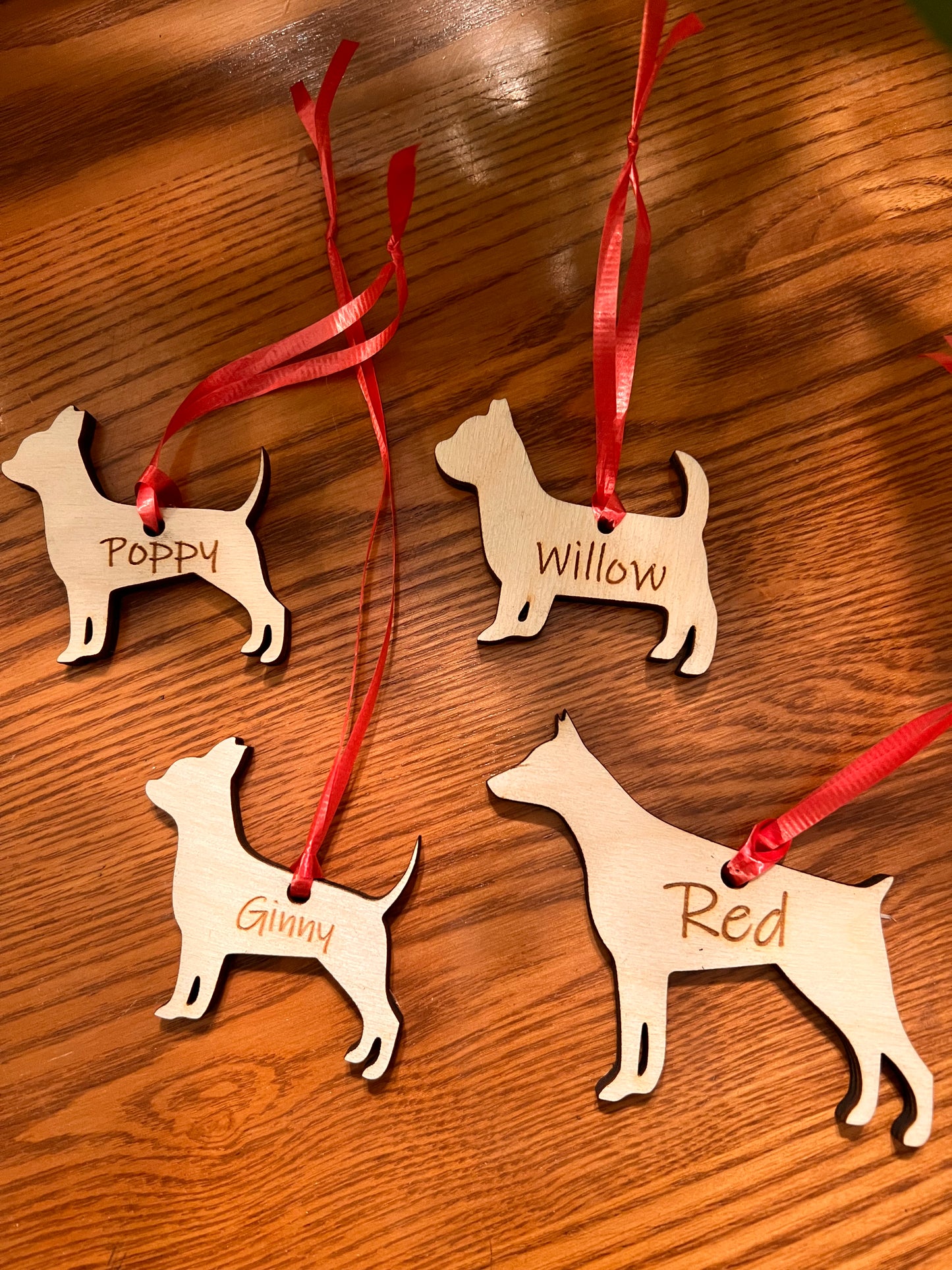 Personalized Dog Ornament