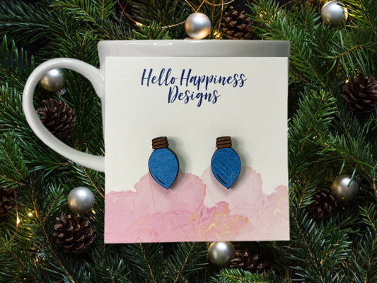 Christmas Light Earrings